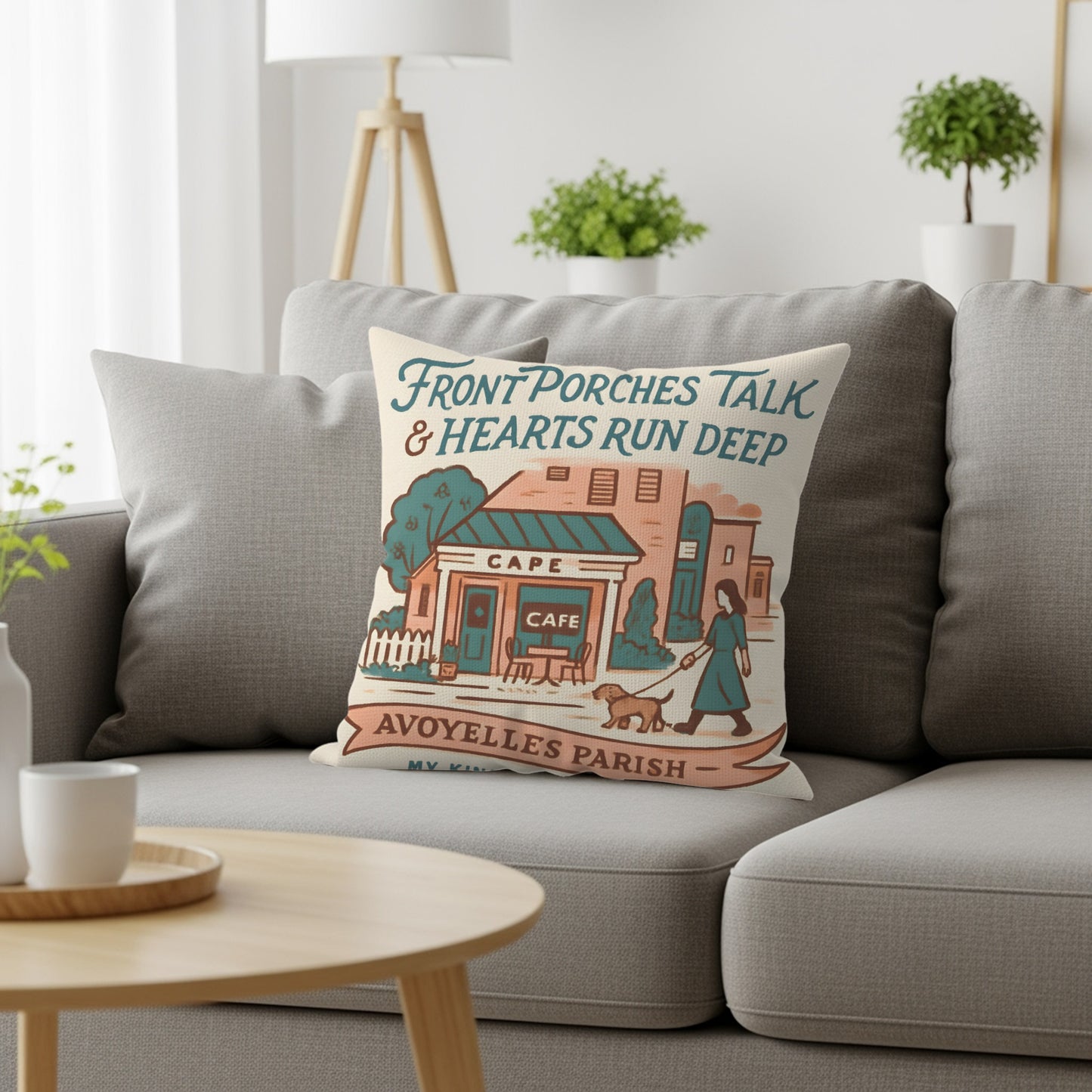 Front Porches Talk Hearts Run Deep Avoyelles Parish product type